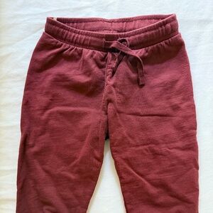 H&M Burgundy 12m Sweatpants